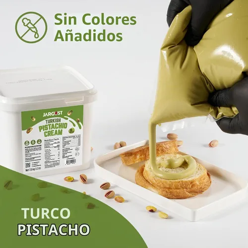 Vista 11 de Crema de pistacho a granel, crema de pistacho Real Antep, 5.5lb