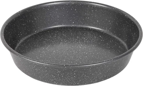 Vista 17 de COOK WITH COLOR Bandeja para hornear antiadherente, color negro, bandeja redonda de 9 pulgadas