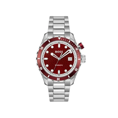 Vista 2 de Reloj Hombre Hugo Boss Rojo (Ø 42 mm)