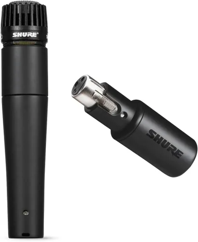 Vista 12 de Micrófono cardioide dinámico Shure SM57-LC, Negro