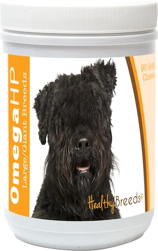 Vista 57 de Healthy Breeds Affenpinscher Omega HP - Masticables suaves para piel y pelaje, 60