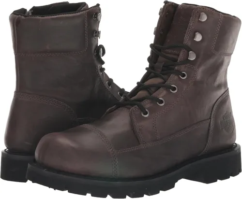 Vista 7 de Harley-Davidson Pearson - Botas de motocicleta de encaje para hombre de 8 pulgadas