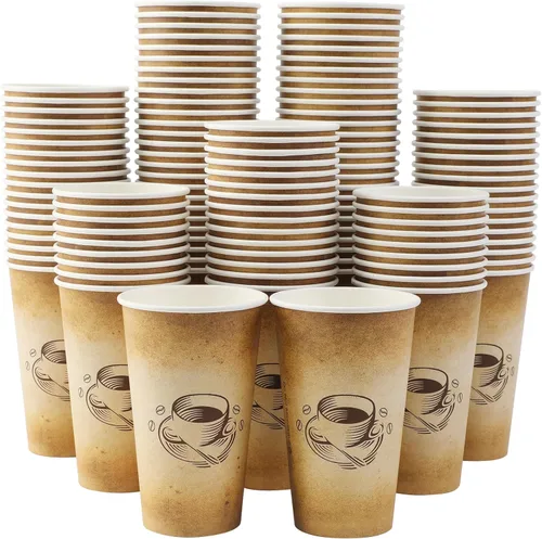 Vista 12 de Clawsoff - Paquete de 200 tazas de café desechables de 10 onzas