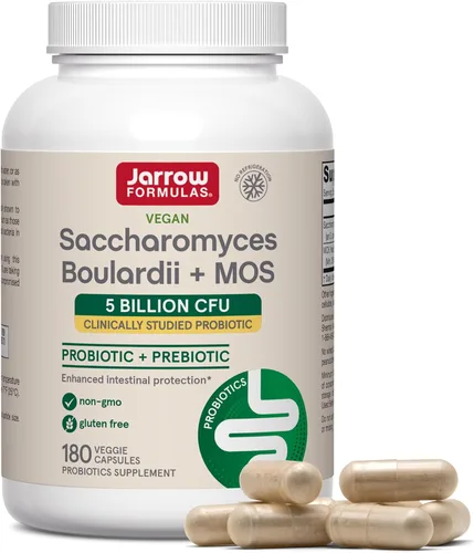 Vista 12 de Suplemento de Jarrow Formulas Sacharomyces boulardii y MOS, SAC, individual, 1, 1