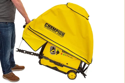 Vista 5 de Champion Power Equipment 100603 Storm Shield - Funda para generador inversor de clima severo de GenTent para inversores de 2000 a 8500 vatios