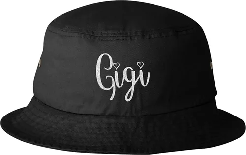 Vista 26 de Go All Out Gigi Idea de regalo para abuela, tía, coleta, visera bordada, sombrero para papá