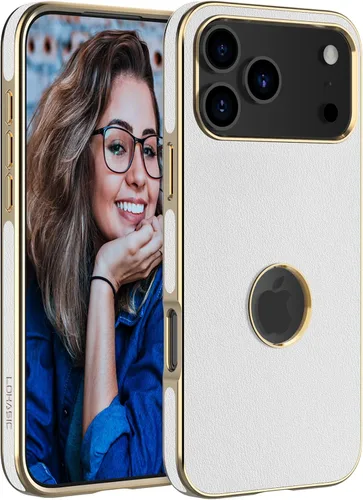 Vista 13 de LOHASIC Funda de cuero para iPhone 13 Pro, delgada de lujo para hombres y mujeres de negocios, funda de PU suave antideslizante a prueba de golpes