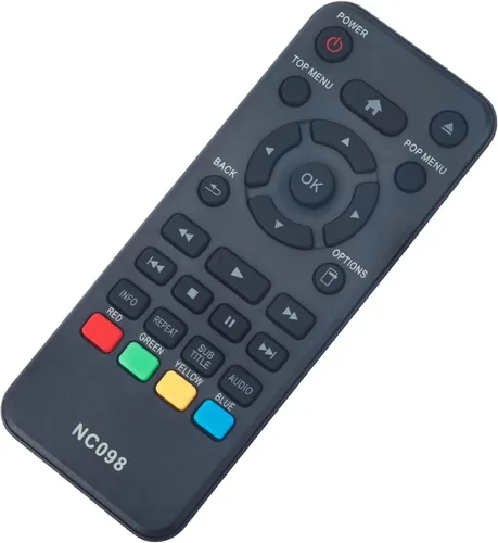 Vista 4 de NC098 NC098UL Control remoto de repuesto aplicable para Philips Blu-ray DVD Player BDP1502/F7 BDP1502F7 BDP1502 F7