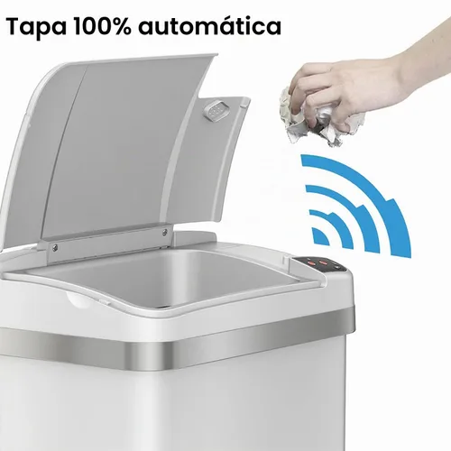 Vista 2 de iTouchless - Bote de basura con sensor y sistema de control de olores para la cocina