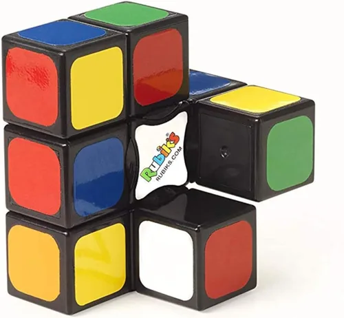 Vista 7 de Rubik’s Cube, Edge, 3x3x1 Rubik’s Cube for Beginners Single Layer Puzzle Retro Educational Brain Teaser Travel Fidget Toy for Adults & Kids Ages 8+