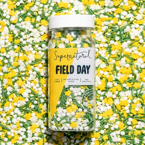 Vista 9 de Supernatural Dinomite Sprinkles, mezcla de confeti de dinosaurio vegano sin Colores a base de plantas e ingredientes veganos Gránulos