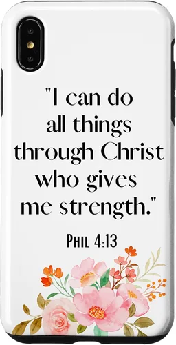 Vista 11 de I Can Do All Things Through Christ Jesus Philippians 4:13 Case for iPhone 17