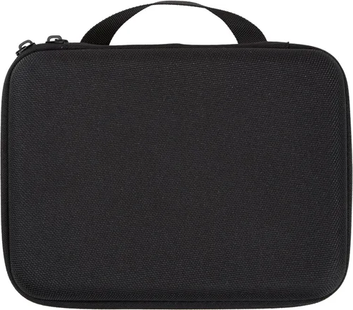 Vista 10 de Amazon Basics Estuche de transporte pequeño para GoPro y accesorios, 9 x 7 x 2.5 pulgadas, sólido, negro