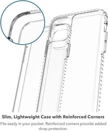 Vista 2 de Max Protection - Paquete - Funda de protección contra impactos y protector de pantalla de vidrio templado - Hecho para Apple iPhone 11 Pro