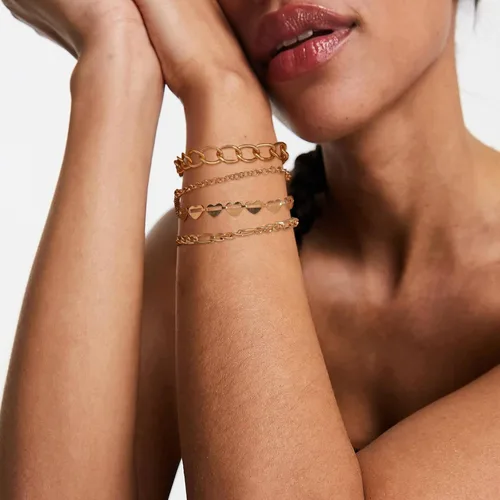 Vista 173 de Long tiantian Pulsera de oro gruesa para mujer, pulseras de oro delicadas, pulseras para mujer, pulseras apilables de eslabones de cadena
