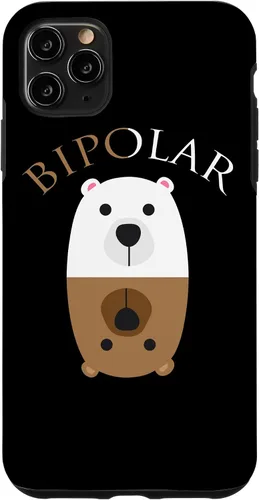 Vista 11 de iPhone 15 Bipolar Bonita funda de regalo de oso polar para trastorno mental