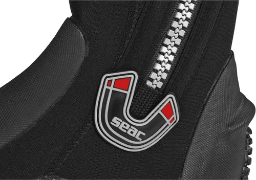 Vista 2 de SEAC Basic HD, 3 & 5 mm Neoprene Diving Boots with Side Zip and semi-Rigid Sole