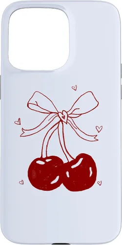Vista 31 de Cherri Ties Baby Blue Cherry Bow Case for iPhone 17