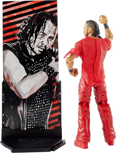 Vista 4 de WWE Shinsuke Nakamura Elite Collection Figura de acción