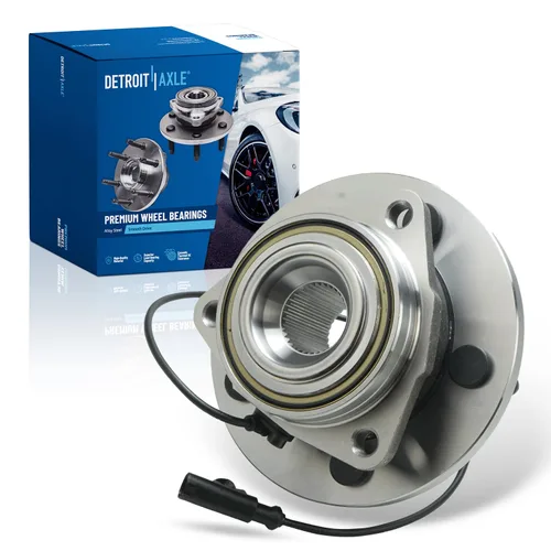 Vista 107 de Detroit Axle - Cojinete de rueda delantera para Honda Civic Chevy Aveo5 Spark Pontiac Lemans Pontiac G3 Wave Optima Suzuki Swift+ VW Jetta Rabbit