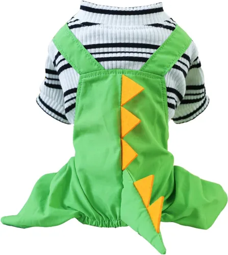 Vista 37 de Ropa para perros de verano con lazo, camisas elegantes para mascotas para perros pequeños, niños y niñas, cachorros, overol clásico, traje clásico