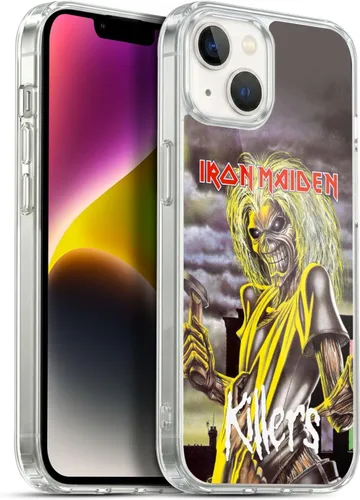 Vista 238 de Head Case Designs Funda de gel suave con licencia oficial de Iron Maiden Brave New World, compatible con Apple iPhone 7 Plus/iPhone 8 Plus Nuevo