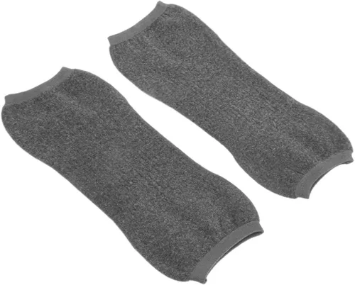 Vista 4 de Rodilleras de cachemira para hombre y mujer, calentador de piernas, de lana térmica, cálidas, para invierno, ciclismo, esquí, correr, rodilleras