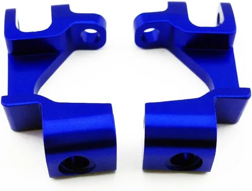 Vista 2 de Atomik RC Ruedas hexagonales de 0.47 in para escala 1:10. Traxxas Slash 4 x 4 + Otros modelos TRX, Azul