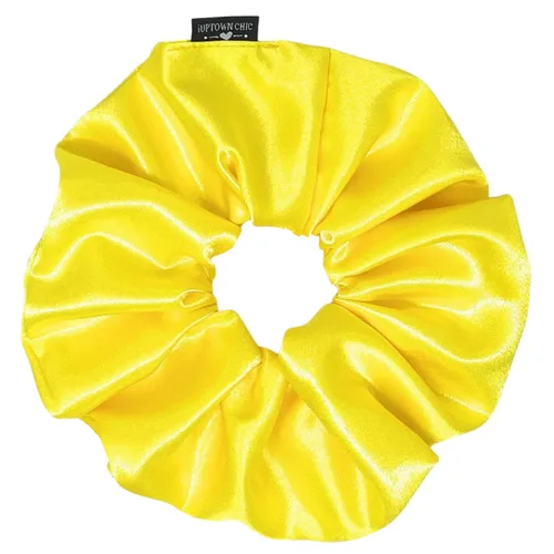 Vista 9 de XL Satin Scrunchie for Thick Hair – Oversized Hair Scrunchy for Ponytail Bun or Sleeping – Frizz Free Satin Hair Tie for Women and Girls