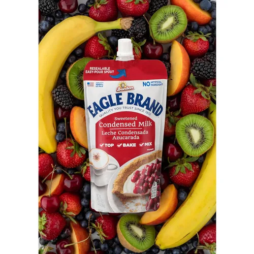 Vista 6 de Eagle Brand s Bolsa de leche condensada endulzada 14oz