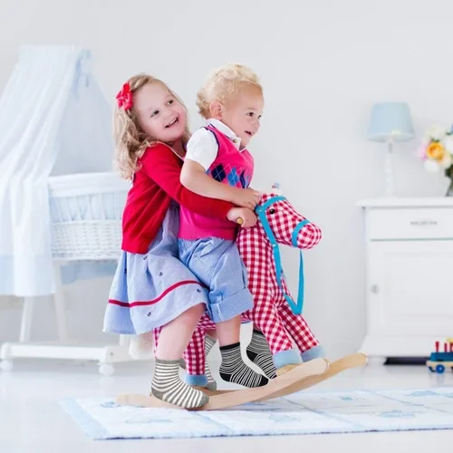 Vista 4 de Tphon Calcetines antideslizantes para niños pequeños con agarre, 12 pares de calcetines antideslizantes para niños y niñas de 1 a 7 años