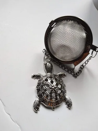 Vista 5 de Infusor de té de tortuga para preparar té suelto