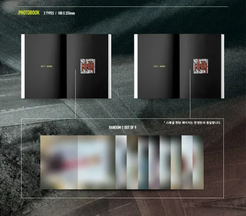 Vista 4 de STRAY KIDS CLE 1 MIROH Edición estándar MINI ALBUM_CEL 1 versión_MIROH VERSION+Photobook+CD+QR Photocards (MIROH ver.)
