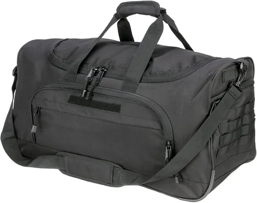 Vista 3 de Bolsa de gimnasio para hombres y mujeres con compartimento para zapatos, deporte, fin de semana, viajes, durante la noche, bolsa de transporte
