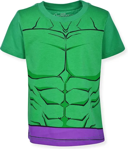 Vista 5 de Marvel Little Avengers - Juego de camiseta de manga corta para niño (4 unidades)