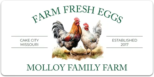 Vista 5 de Etiquetas personalizadas para cartón de huevos, calcomanías personalizadas para huevos frescos de granja, fabricadas en Estados Unidos