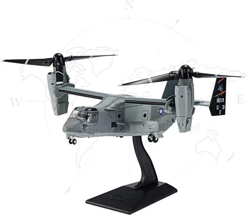 Vista 31 de A-10 Thunderbolt II Warthog Fighter Plane Modelo 1:100 Modelo Militar Avión Camuflaje A-10(verde)