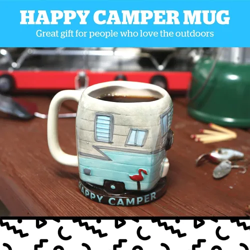 Vista 2 de Taza BigMouth Happy Camper
