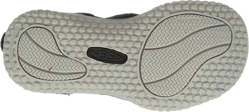 Vista 4 de KEEN Sandalias Stingray para niños, color rojo