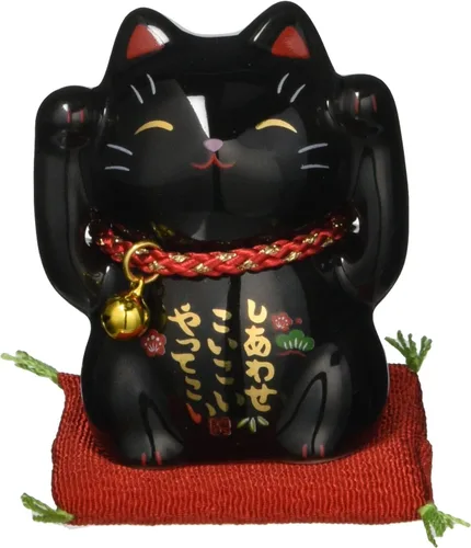 Vista 4 de yakushigama Lucky Cat Modelo 7534 Tabby