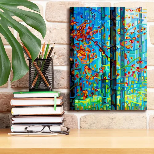 Vista 3 de Epic Graffiti 'The Deep' de Mandy Budan, arte de pared en lienzo, 12 x 16 pulgadas