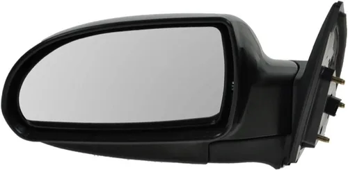 Vista 146 de TRQ Espejo plegable con calefacción eléctrica del lado del conductor con indicador de punto ciego pintura a juego negro liso compatible con Kia