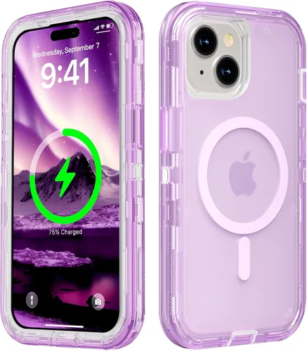 Vista 13 de Follaroma Funda para iPhone 11, Compatible con MagSafe, Fundas de Teléfono de Protección Resistente a Prueba de Golpes de Servicio Pesado