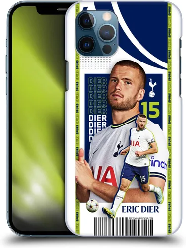 Vista 8 de Head Case Designs Tottenham Hotspur F.C. Cristian Romero 2022/23 First Team - Carcasa rígida compatible con Apple iPhone 12 / iPhone 12 Pro