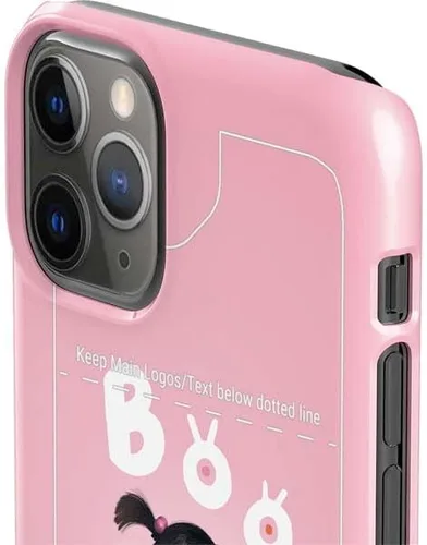 Vista 2 de Skinit Lite - Funda para teléfono compatible con iPhone 11 Pro, con licencia oficial de Disney Monsters Inc. Boo Portrait