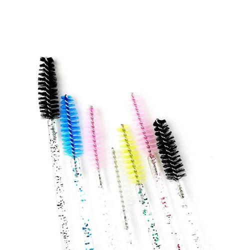 Vista 8 de i-Laesh Palitos de rímel de cristal, cepillos desechables de pestañas para extensiones de pestañas, herramienta de maquillaje de pestañas, paquete