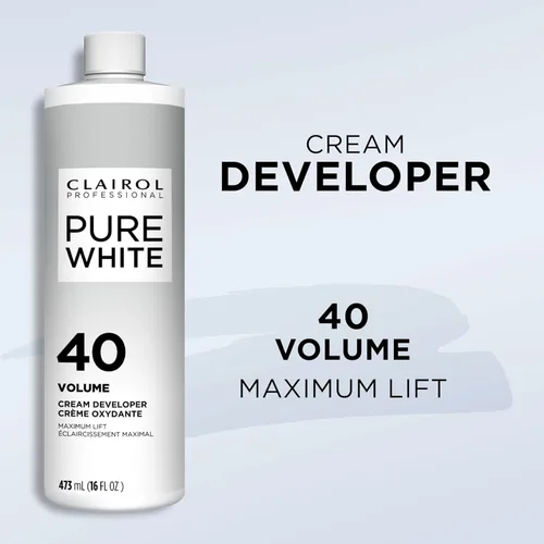 Vista 7 de Clairol Professional Pure White 40 Volume Hair Developers