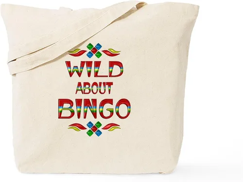 Vista 34 de CafePress Bingo Lingo Tote Bag Natural Canvas Tote Bag, Bolso de compras de tela, Caqui