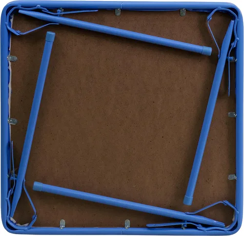 Vista 5 de BizChair Mesa plegable azul infantil guardería aula