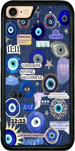 Vista 9 de Funda de teléfono Qizijio estilo azteca a prueba de golpes y protectora para iPhone 7/8/SE